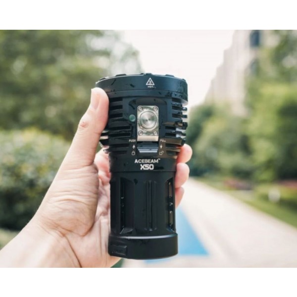 Acebeam X50, Lanternă Profesională, Reîncărcabilă USB-C, 40000 Lumeni, 800 Metri