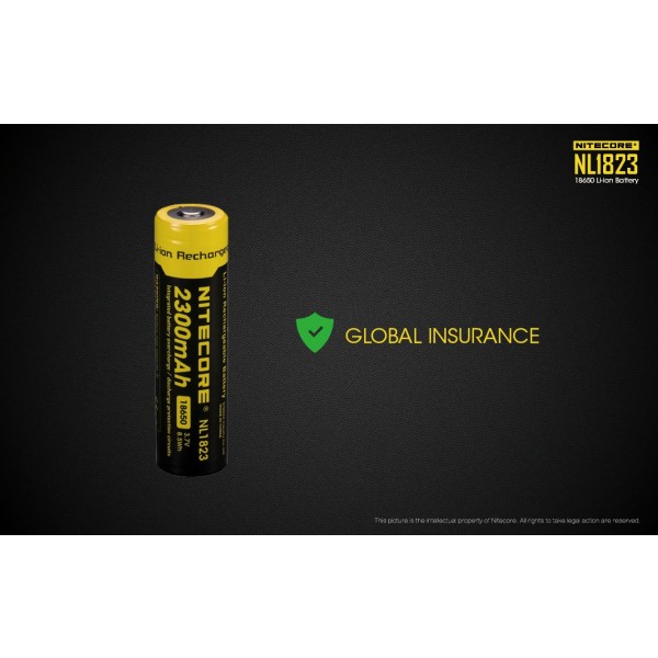 Acumulator Nitecore 18650 Li-Ion 2300 mAh NL1823