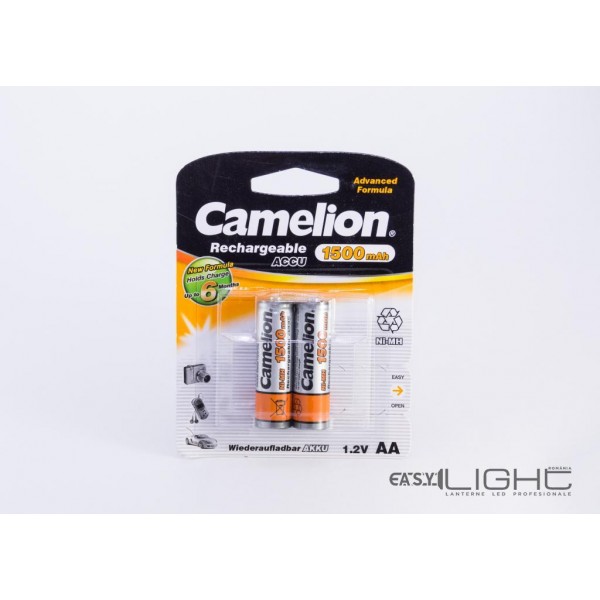 Acumulatori AA Camelion R6 1500 mAh NiMH NH-AA1500BP2