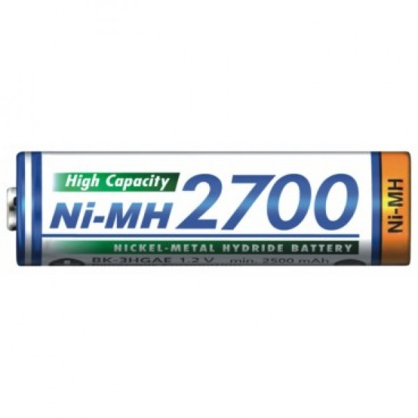 Panasonic BK-3HGAE/2BE, Acumulatori AA, 2700 mAh, NIMH, Blister 2