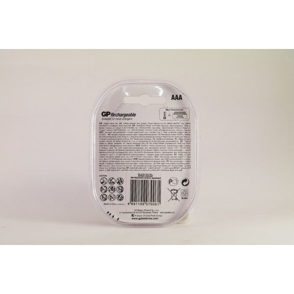 Acumulatori AAA GP R3 1000 mAh NiMH GPAAA100HC 