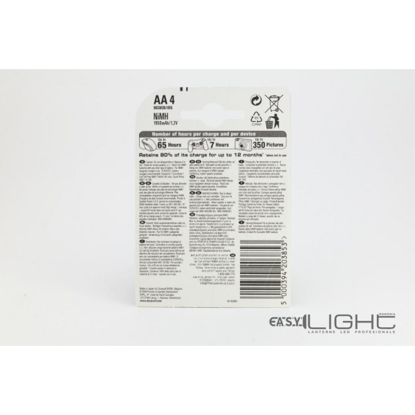 Duracell R6 1950 mAh NiMH