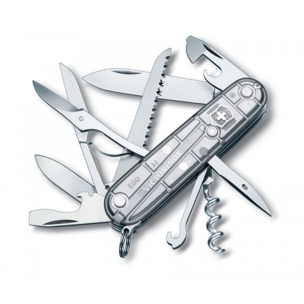 Briceag multifunctional Victorinox Huntsman (Swiss Army Knives) Silver Tech