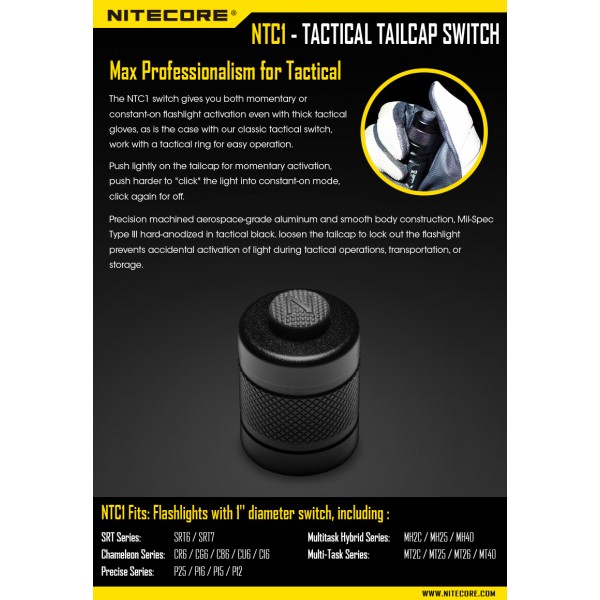 Buton Întrerupător Nitecore NTC1