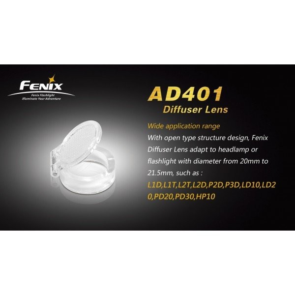 Lentila difuzor AD401