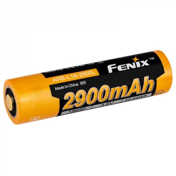 Fenix ARB-L 18-2900L, Acumulator 18650 2900mAh