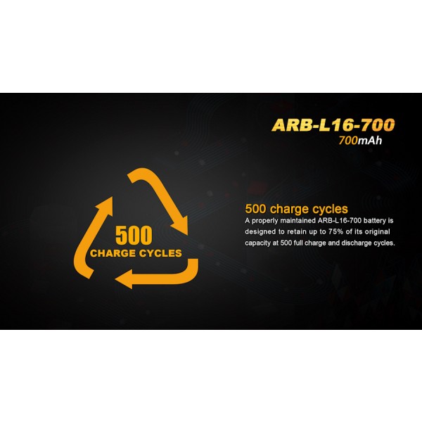 Fenix ARB-L16-700 (Acumulator 16340)