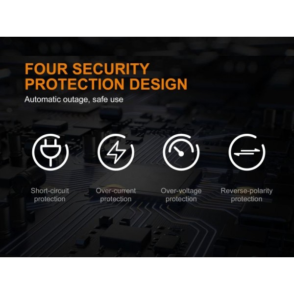 Fenix ARE-A4, Încărcător Universal Inteligent Acumulatori Li-Ion/Ni-MH/Ni-Cd