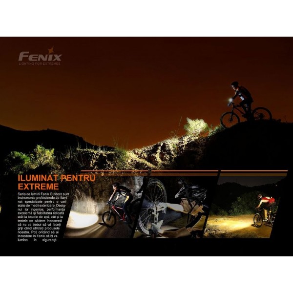 Fenix BC21R V3.0, Far Bicicleta, Reincarcabil USB-C, 1200 Lumeni, 142 Metri