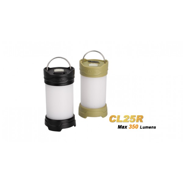 Fenix CL25 R Lanternă Reîncărcabilă pentru Camping (Neagră)