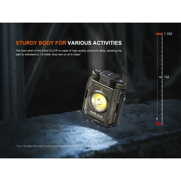 Fenix CL27R, Felinar, Reincarcabil USB-C, 1600 Lumeni, 180 Metri www.easylight.ro