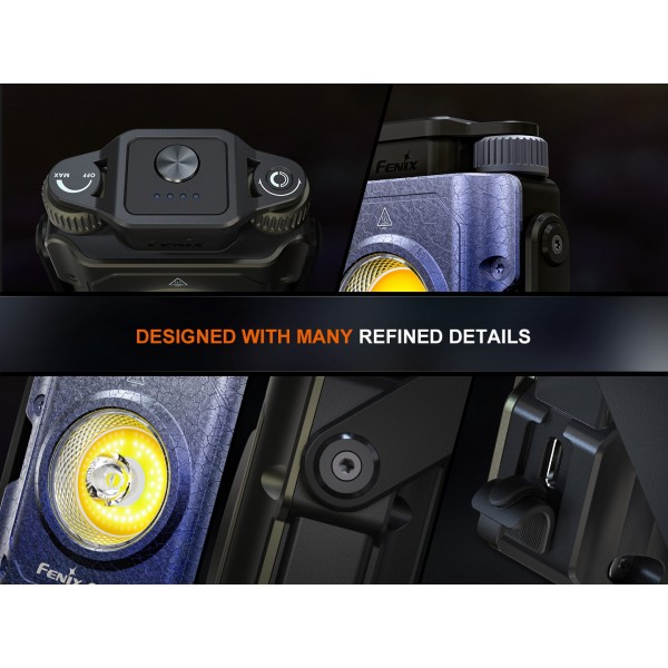 Fenix CL27R, Felinar, Reincarcabil USB-C, 1600 Lumeni, 180 Metri www.easylight.ro