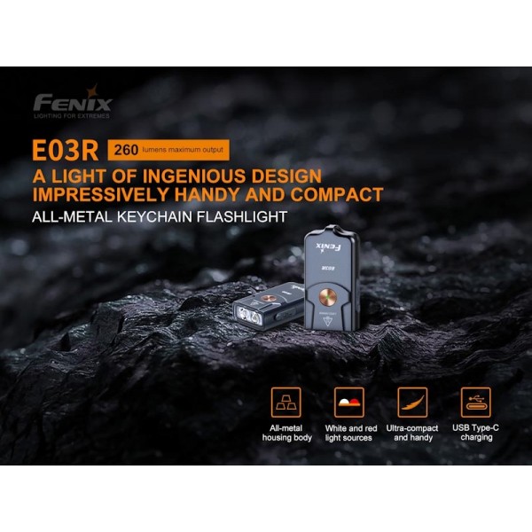 Fenix E03, Lanterna Led 