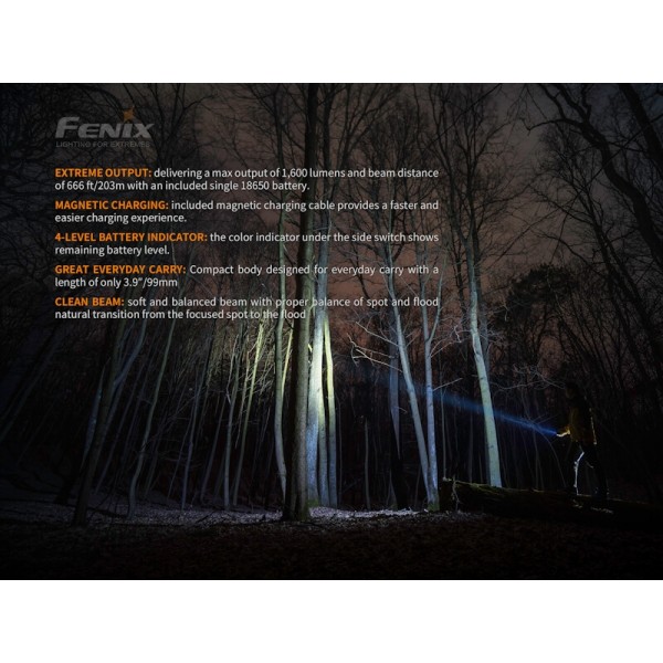 Fenix E30R, Lanterna Led 