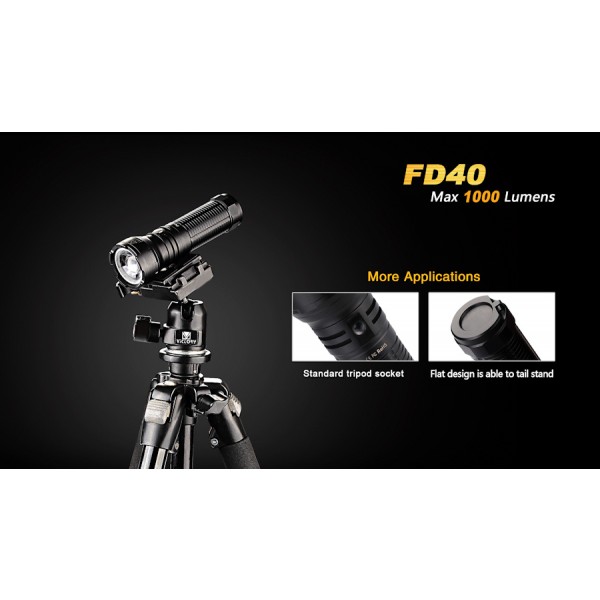 Fenix FD40, lanternă cu focus reglabil