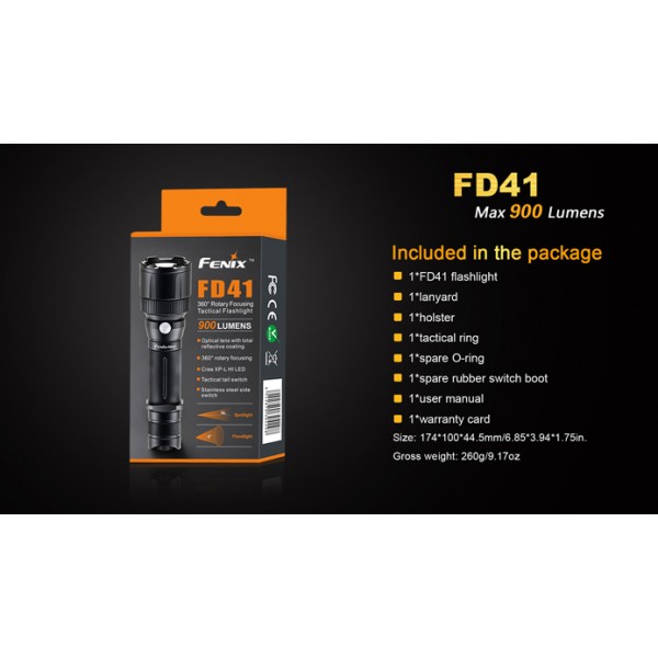 Fenix FD41 Lanterna LED cu focalizare 