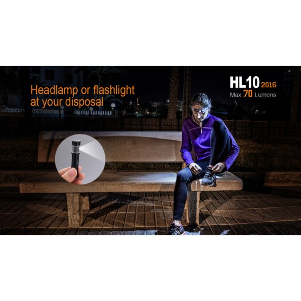 Fenix HL10 2016 Neagra (Frontala)
