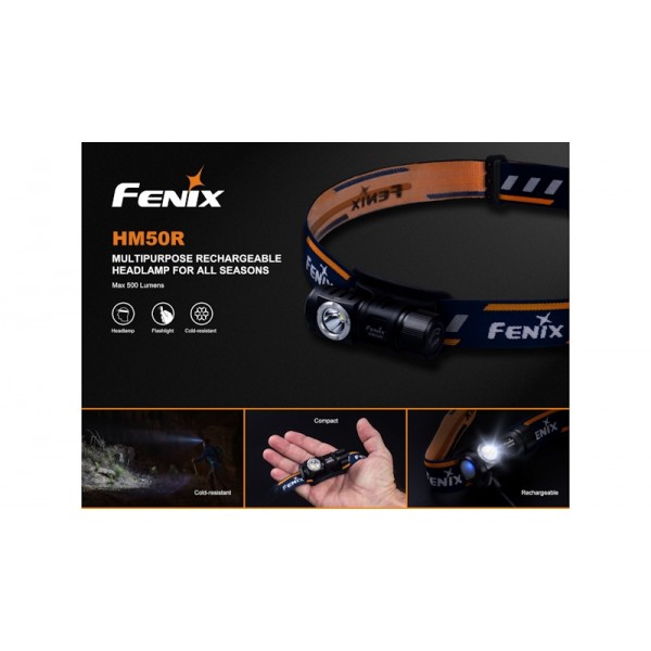 Fenix HM50R, Lanterna Frontală