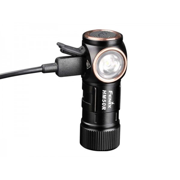 Fenix HM50R V2.0, Lanternă Frontală, Reîncărcabilă USB-C, 700 Lumeni, 115 Metri