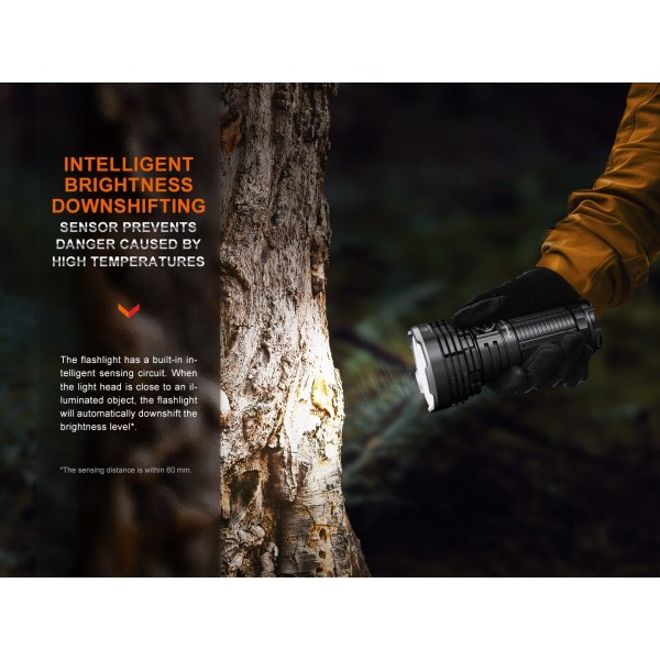 Fenix LR40R V2.0, Lanternă Profesională, Reincarcabila USB-C, 15000 Lumeni, 900 Metri
