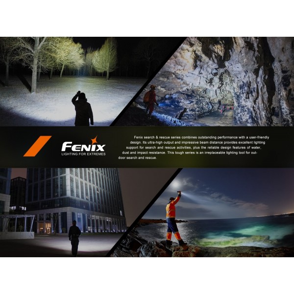 Fenix LR40R V2.0, Lanternă Profesională, Reincarcabila USB-C, 15000 Lumeni, 900 Metri
