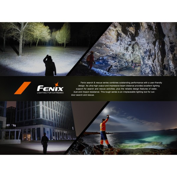 Fenix LR60R, Lanternă Profesională, Reîncărcabilă USB-C, 21000 Lumeni, 1085 Metri