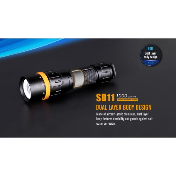 Fenix SD11 Lanterna pentru Scufundari 