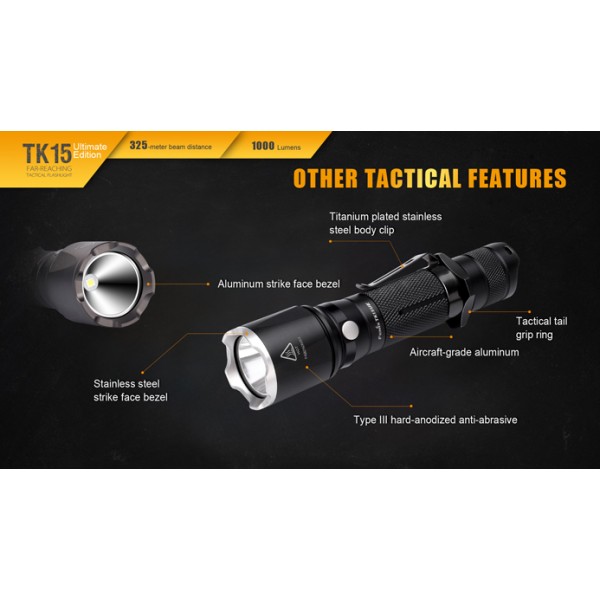 Fenix TK15UE (Negru)