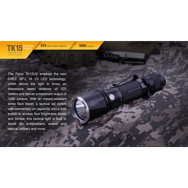 Fenix TK15UE (Negru)