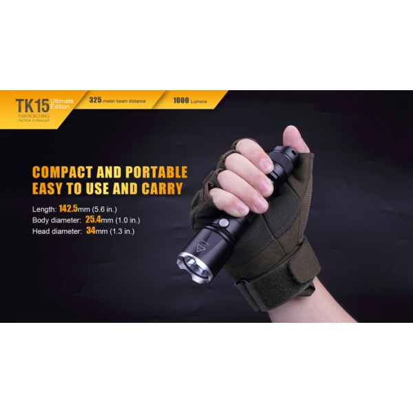 Fenix TK15UE (Negru)