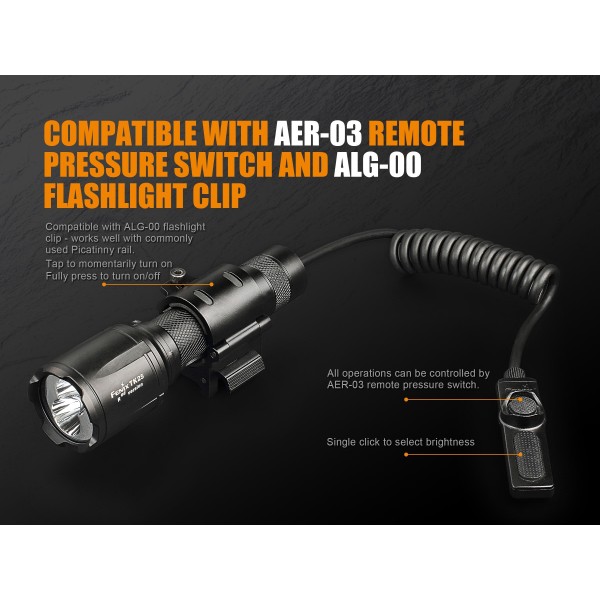 Fenix TK25, Led Rosu, Lanterna Led