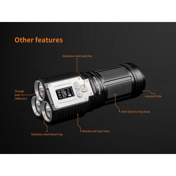 Fenix TK72R, Lanterna Reincarcabila