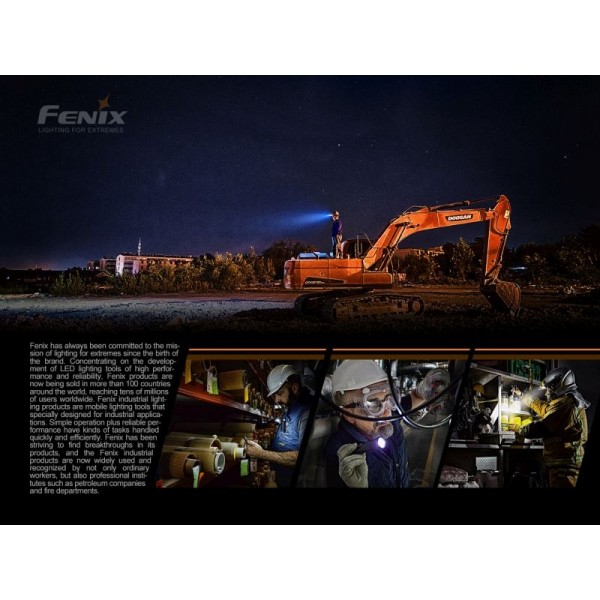 Fenix WT16R, Lanternă Reîncărcabilă USB-C, 300 Lumeni, 115 Metri