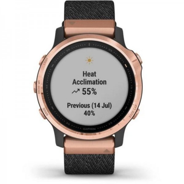 Garmin Fenix 6S Sapphire, Ceas Rose.Gold, GPS
