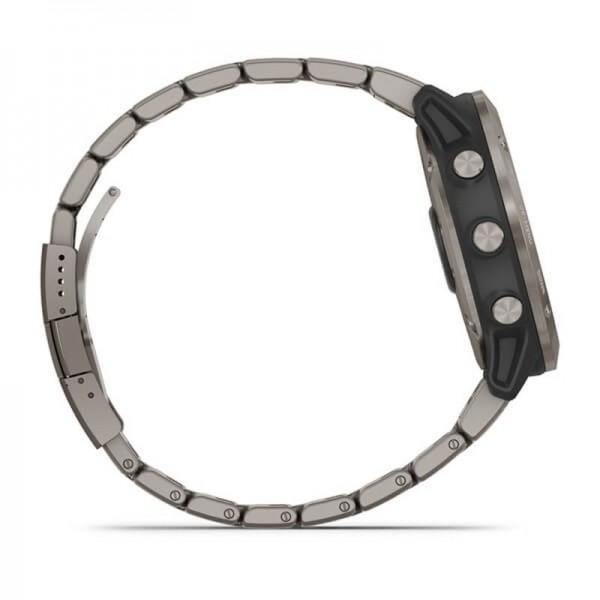 Garmin Quatix 6X Solar, Ceas Titanium
