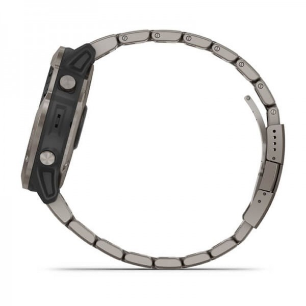 Garmin Quatix 6X Solar, Ceas Titanium