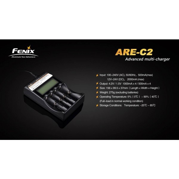 incarcator Fenix ARE C2 4 canale