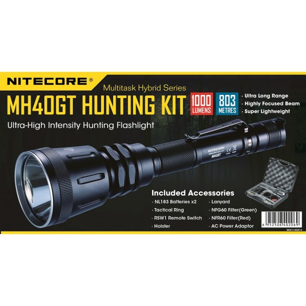 Kit de Vânătoare Nitecore MH40GT