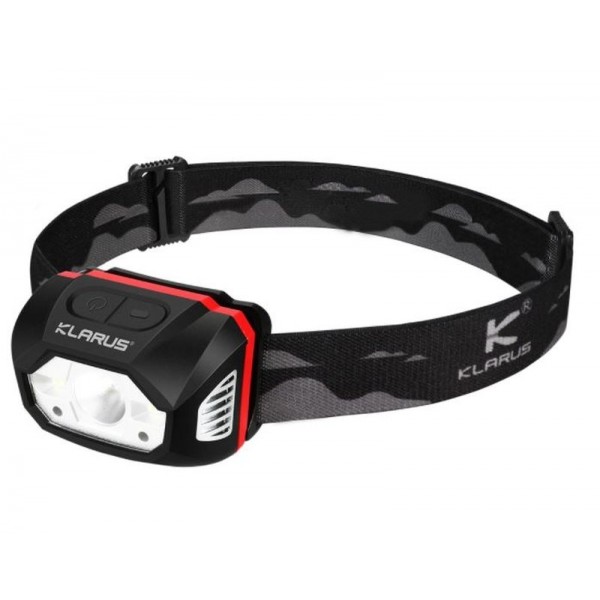 Klarus HM1, Lanternă Frontală, Reîncărcabilă USB, 440 Lumeni, 100 Metri 