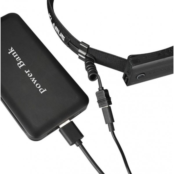 Klarus HR1, Lanternă Frontală, Reîncărcabilă USB-C, 300 Lumeni, 63 Metri 