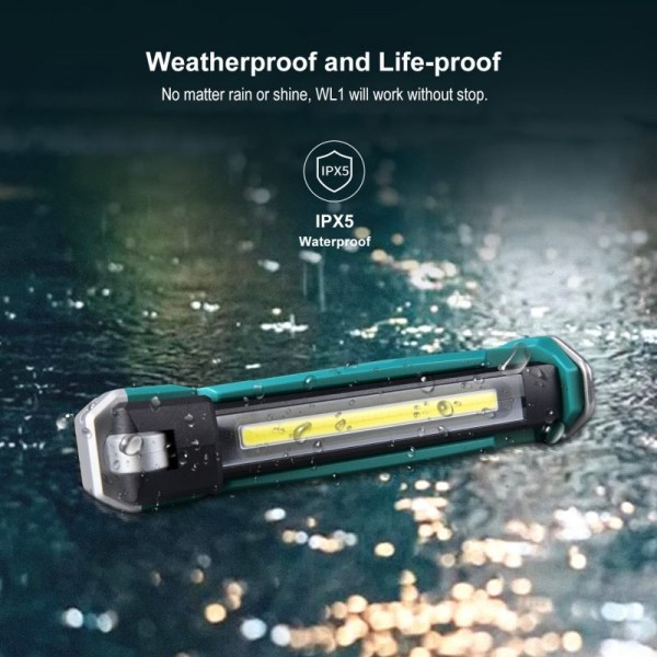 Klarus WL1, Lanternă LED, Reîncărcabilă USB-C, 550 Lumeni, 31 Metri