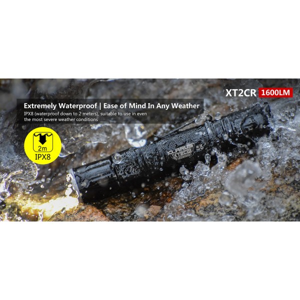 Klarus XT2CR, Lanterna Reincarcabila 