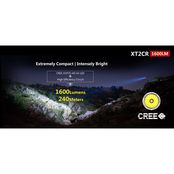 Klarus XT2CR, Lanterna Reincarcabila 