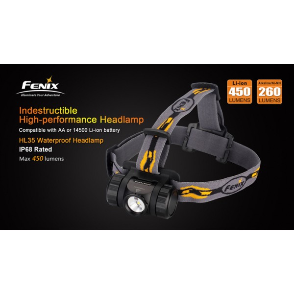 Lanternă frontală Fenix HL35