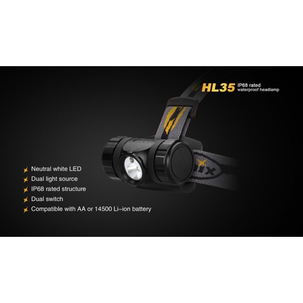Lanternă frontală Fenix HL35