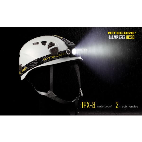 Lanternă Frontală Nitecore HC30W - Lumina Neutra