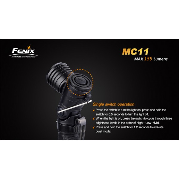 Lanternă LED Fenix MC11
