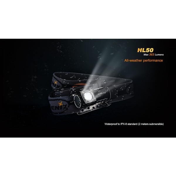 Lanternă LED Frontală Fenix HL50 365 lumeni