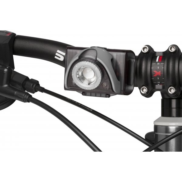 Lanternă pentru bicicletă Led Lenser SEO B5R gri