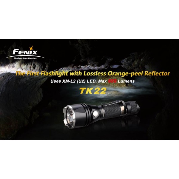 Lanterna LED Profesionala FENIX TK22 XM-L2 (U2) 680 lumeni